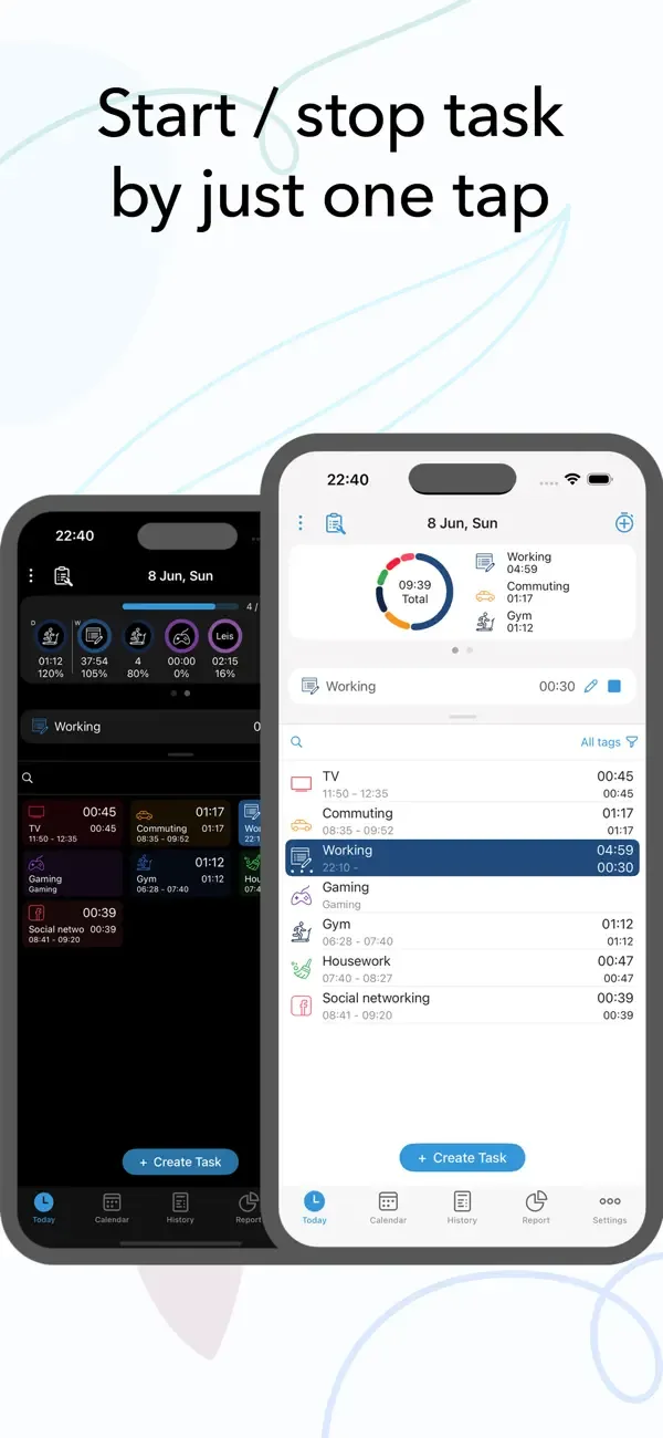 ATracker PRO Time Tracker screenshot 1