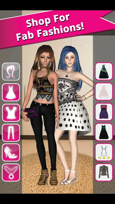 Style Me Girl - Free 3D Fashion Dressup screenshot 2