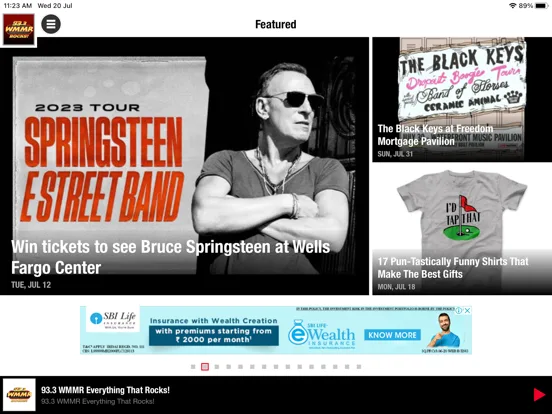 93.3 WMMR screenshot 4