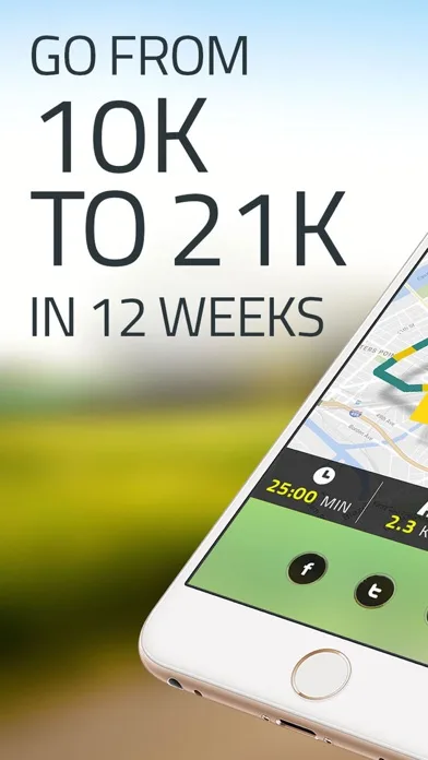 Half Marathon Trainer: 21K Run screenshot 1