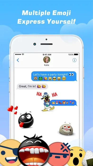 Emoji Free – Emoticons Art and Cool Fonts Keyboard screenshot 2