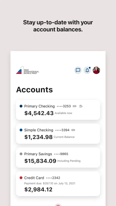 First Intl Bank & Trust screenshot 3