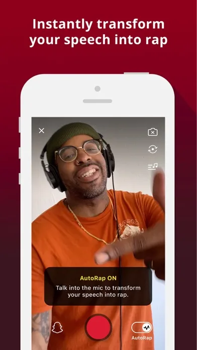 AutoRap: Music Maker by Smule screenshot 1