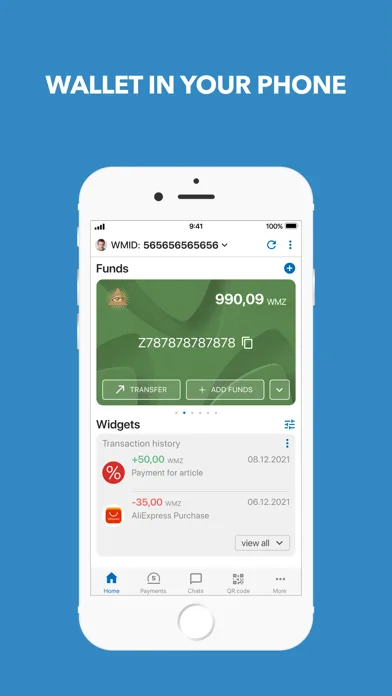 WebMoney Keeper screenshot 1