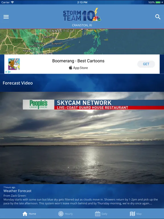 WJAR Radar screenshot 5