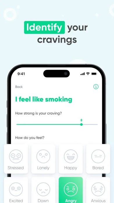 Quit smoking for good - Kwit screenshot 3