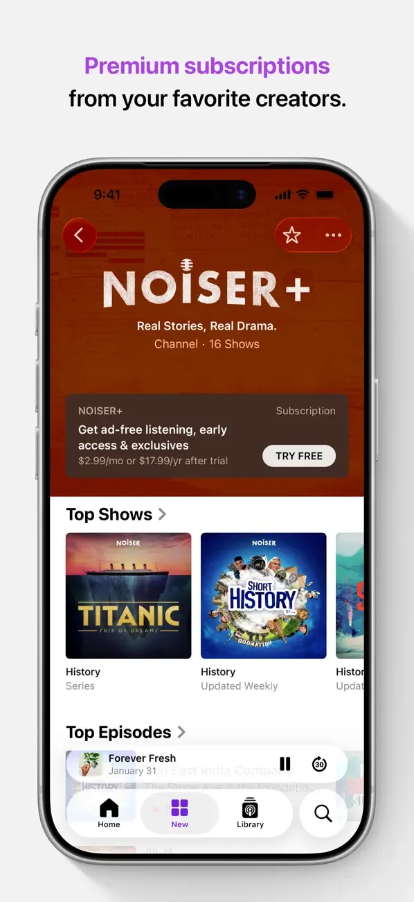 Apple Podcasts screenshot 2