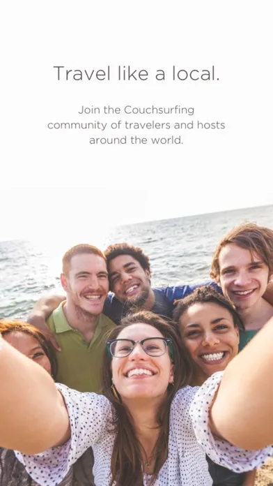 Couchsurfing Travel App screenshot 3