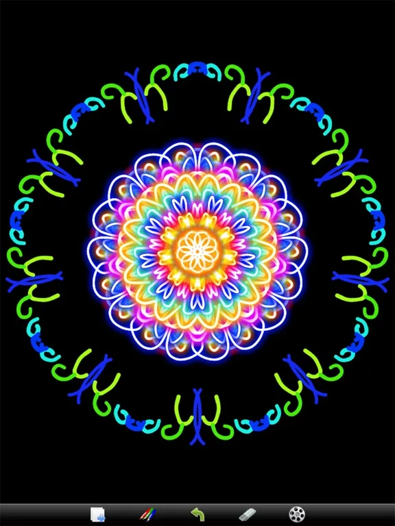 Kaleidoscope Drawing Pad screenshot 5
