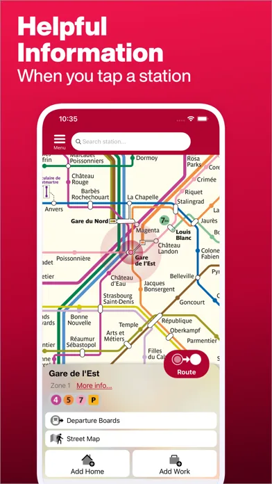 Paris Metro Map and Routes screenshot 4
