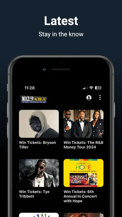102.9 KBLX screenshot 4