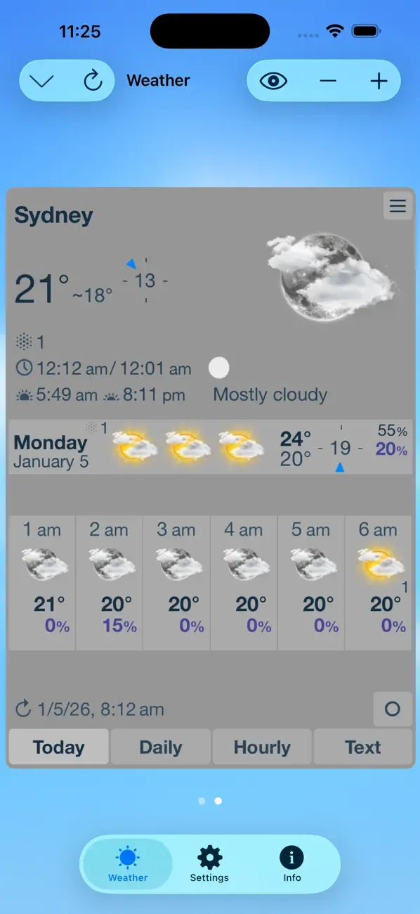 ClassicWeather screenshot 3