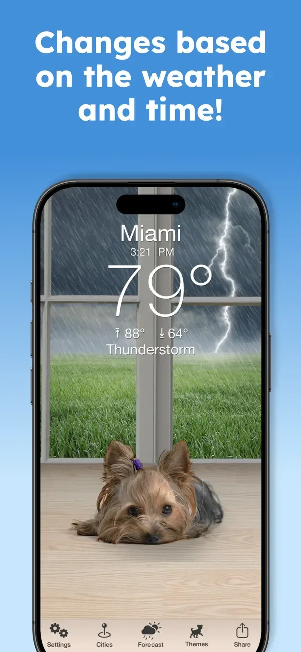 Weather Puppy Forecast + Radar screenshot 2