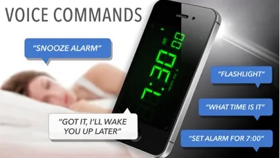 SpeakToSnooze Alarm Clock HD screenshot 1
