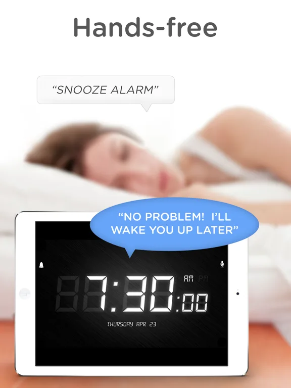 SpeakToSnooze Alarm Clock HD screenshot 5