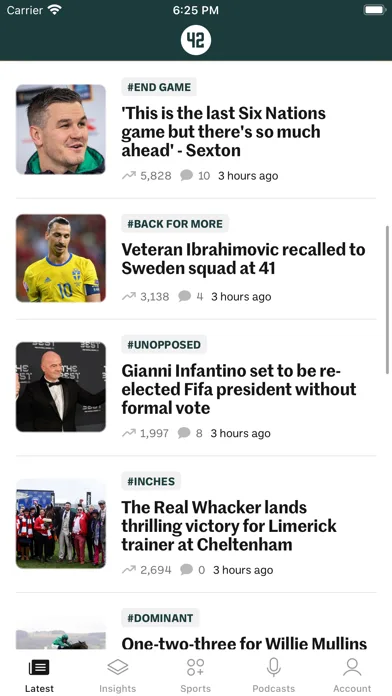 The42 Sports News screenshot 1