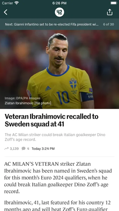 The42 Sports News screenshot 2