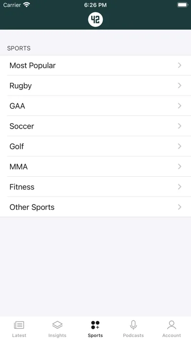 The42 Sports News screenshot 5