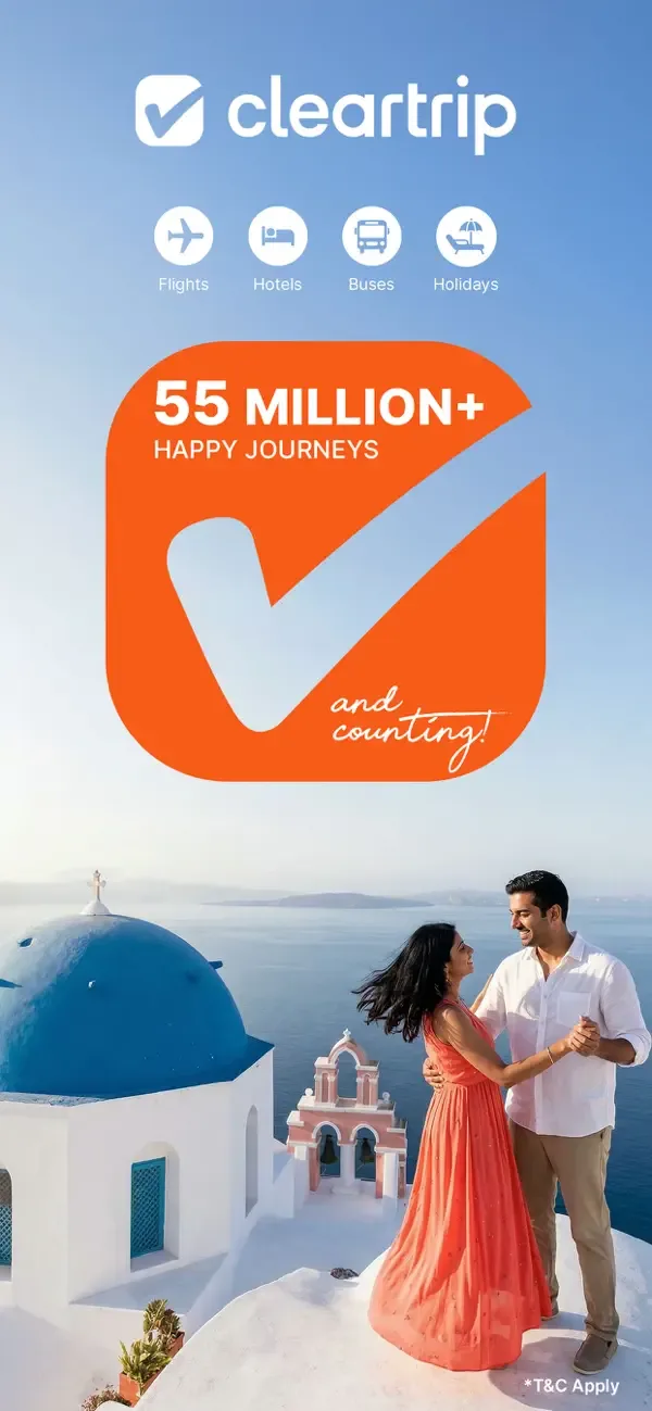 Cleartrip Flights, Hotels, Bus screenshot 1