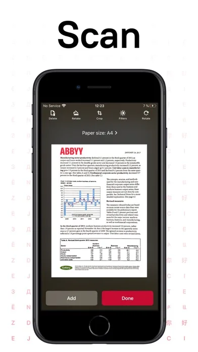FineReader: PDF Scanner & OCR screenshot 1