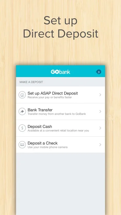 GoBank - Mobile Banking screenshot 2