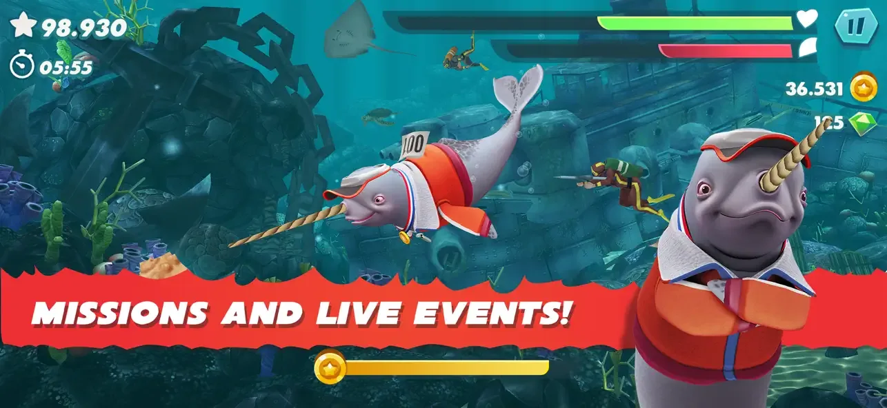 Hungry Shark Evolution screenshot 3