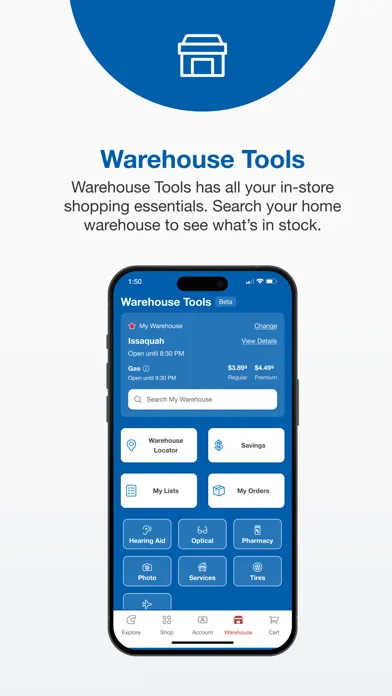 Costco screenshot 1