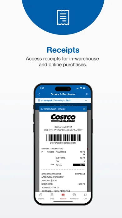 Costco screenshot 3