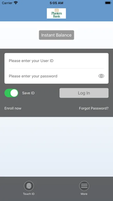 Planters Bank Mobile Banking screenshot 2