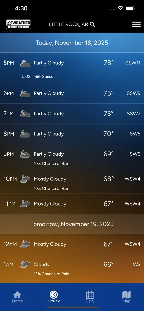 KATV Channel 7 Weather screenshot 2