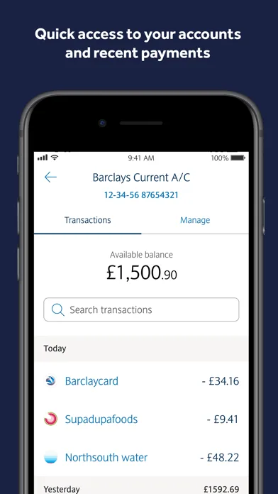 Barclays UK screenshot 4