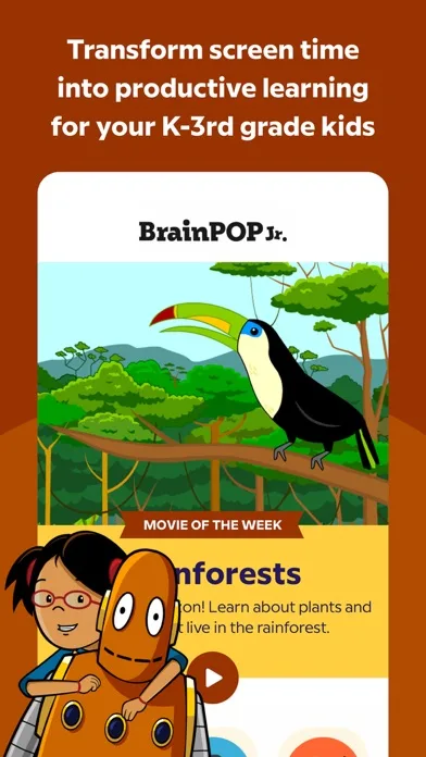 BrainPOP Jr. screenshot 1