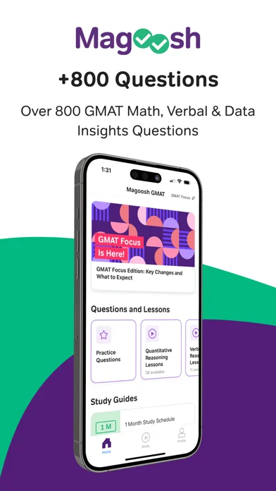 GMAT Prep & Practice - Magoosh screenshot 1