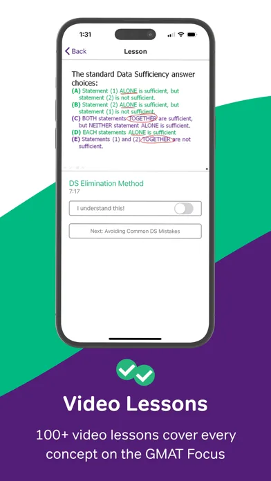 GMAT Prep & Practice - Magoosh screenshot 4