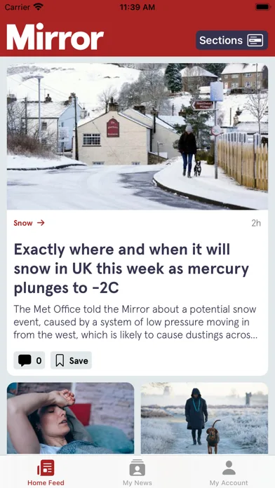 The Mirror screenshot 1