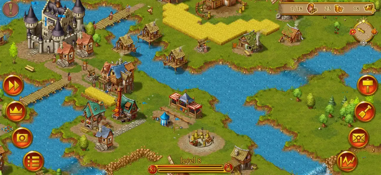 Townsmen - Medieval Strategy screenshot 1