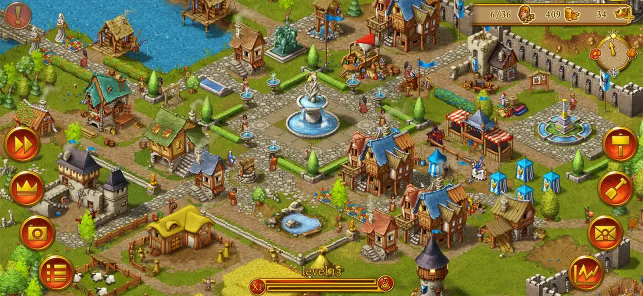 Townsmen - Medieval Strategy screenshot 2