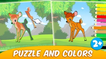 Forest:Toddlers Coloring Games screenshot 1