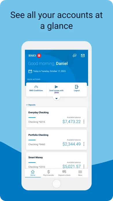 BMO Digital Banking screenshot 1