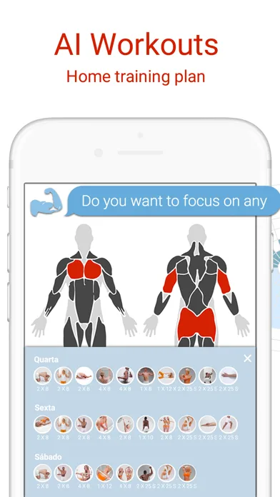 BodBot AI Workout Planner screenshot 1