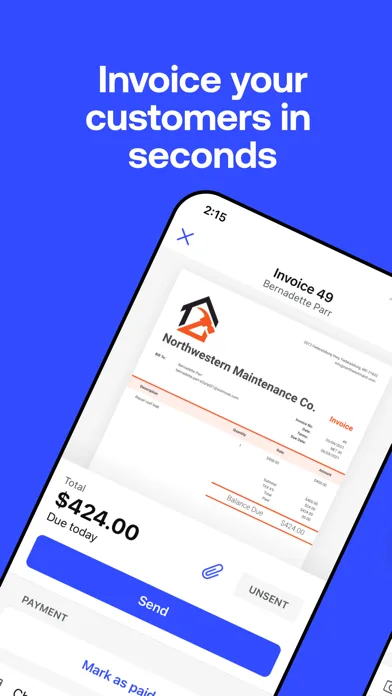 Invoice2go: Easy Invoice Maker screenshot 1