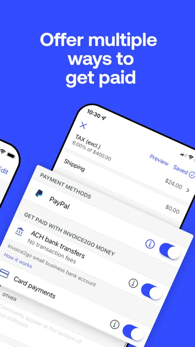 Invoice2go: Easy Invoice Maker screenshot 2