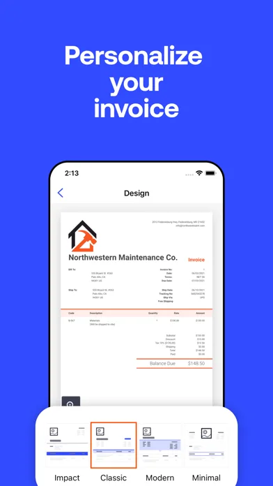 Invoice2go: Easy Invoice Maker screenshot 5