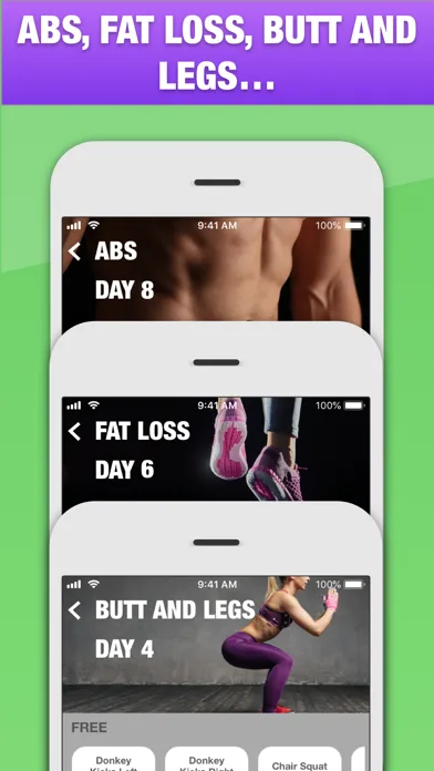 5 Minute Home Workout screenshot 3