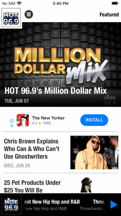 HOT 96.9 Boston screenshot 2