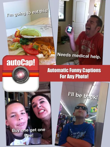 autoCap Free - Add funny text to Instagram photos & funny captions on Facebook pics screenshot 5