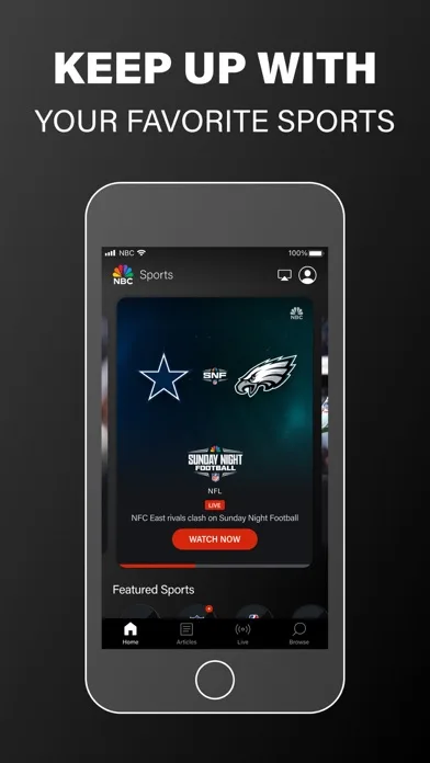 NBC Sports screenshot 1