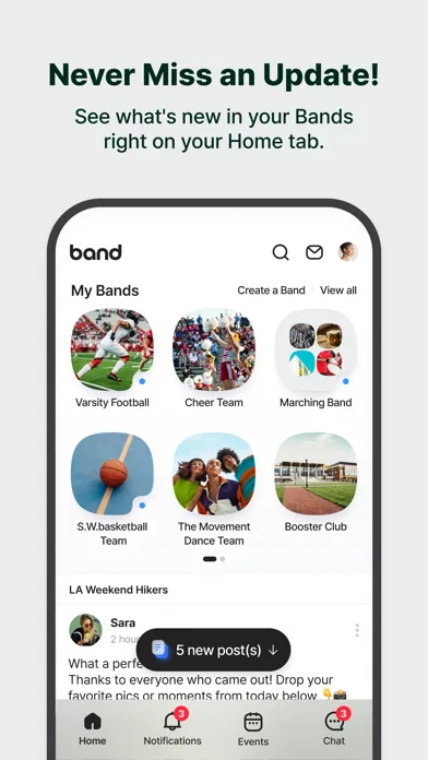 BAND - App for all groups screenshot 3
