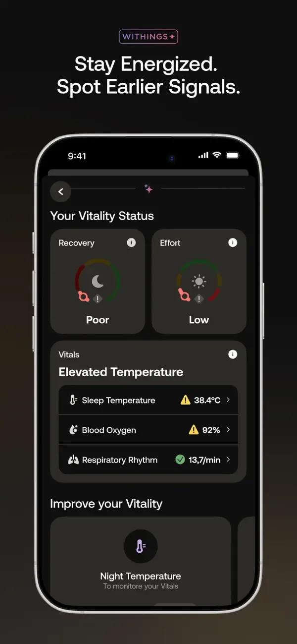 Withings screenshot 2