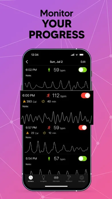 Cardiio: Heart Rate Monitor screenshot 3